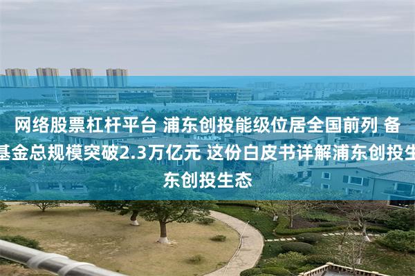 网络股票杠杆平台 浦东创投能级位居全国前列 备案基金总规模突破2.3万亿元 这份白皮书详解浦东创投生态