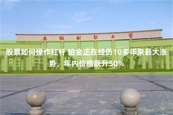 股票如何操作杠杆 铂金正在经历10多年来最大涨势，年内价格跃升50%