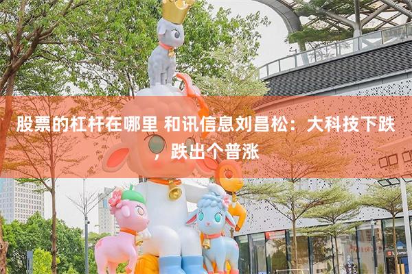 股票的杠杆在哪里 和讯信息刘昌松:大科技下跌,跌出个普涨