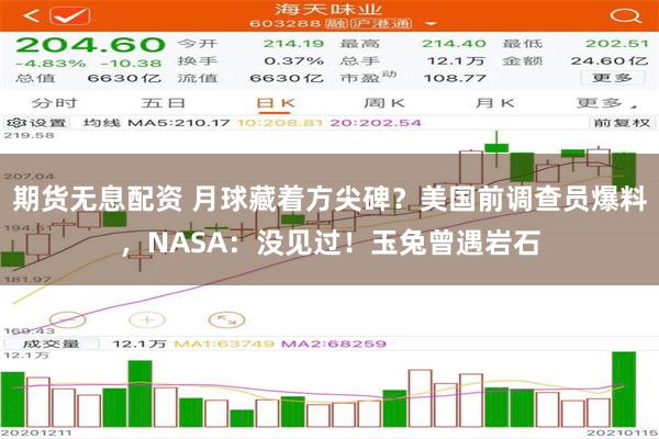 期货无息配资 月球藏着方尖碑?美国前调查员爆料,NASA:没见过!玉兔曾遇岩石