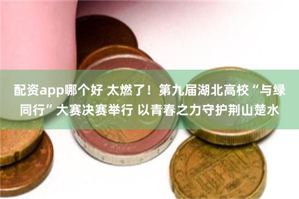 配资app哪个好 太燃了！第九届湖北高校“与绿同行”大赛决赛举行 以青春之力守护荆山楚水