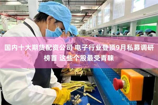 国内十大期货配资公司 电子行业登顶9月私募调研榜首 这些个股最受青睐